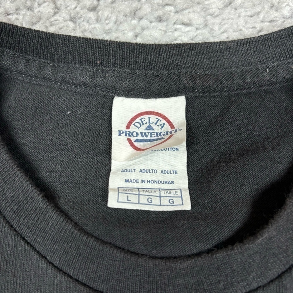 Pittsburgh Steelers Shrit Mens Large NFL Football Game Day Tee Spellout Casual - Picture 3 of 5